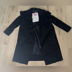 Black, XL Coat